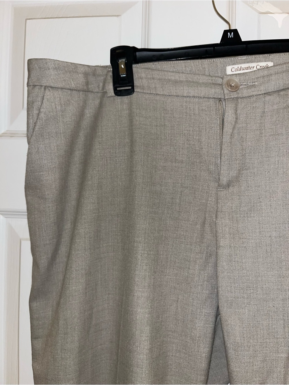Coldwater Creek Women’s Flat-Front Dress Pants